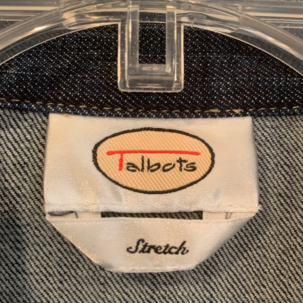 Talbots Stretch Denim Jacket - Picture 2 of 7
